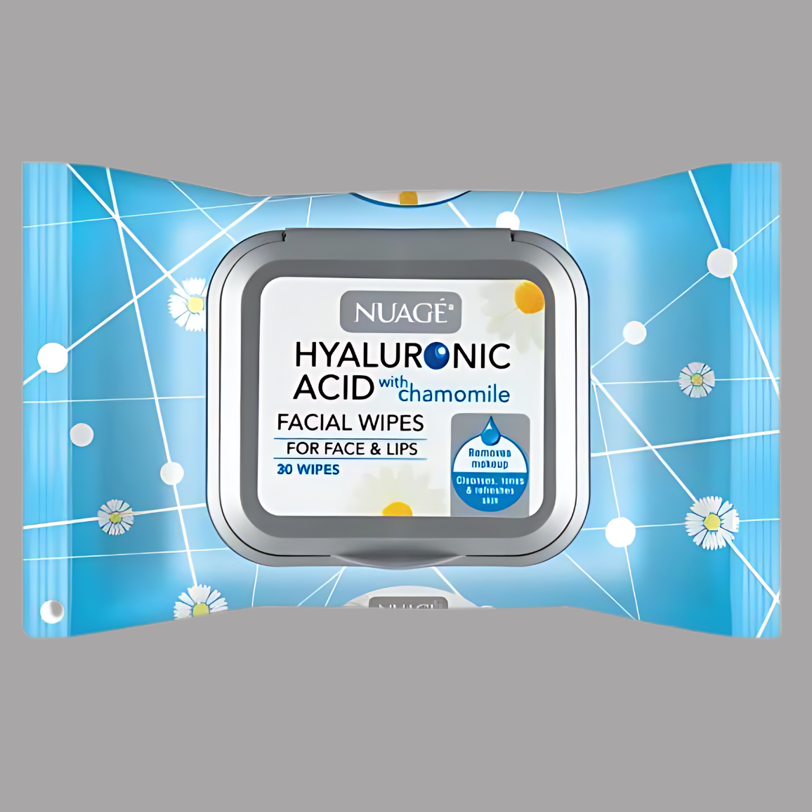 Nuage Hyaluronic Acid Facial Wipes 30 pack