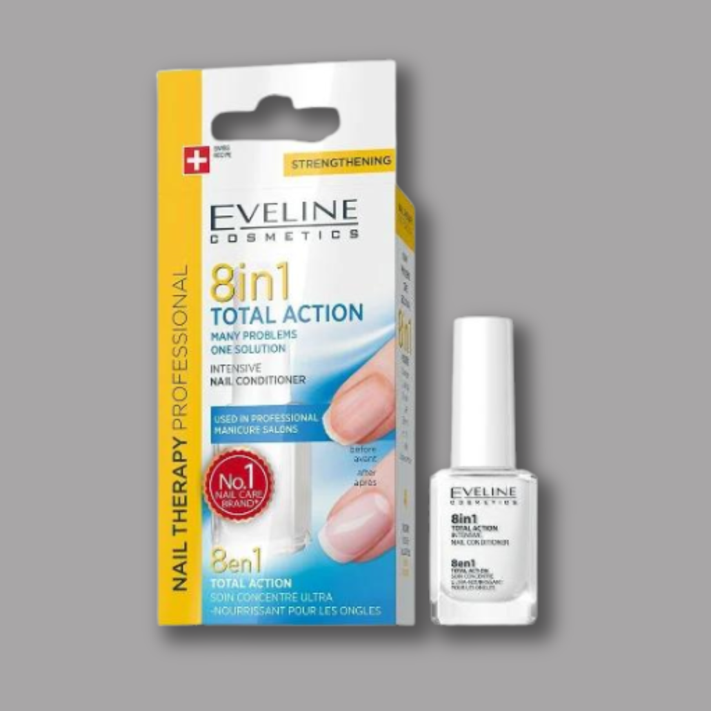 Eveline 8-IN-1 Total Action Intensive Nail Conditioner